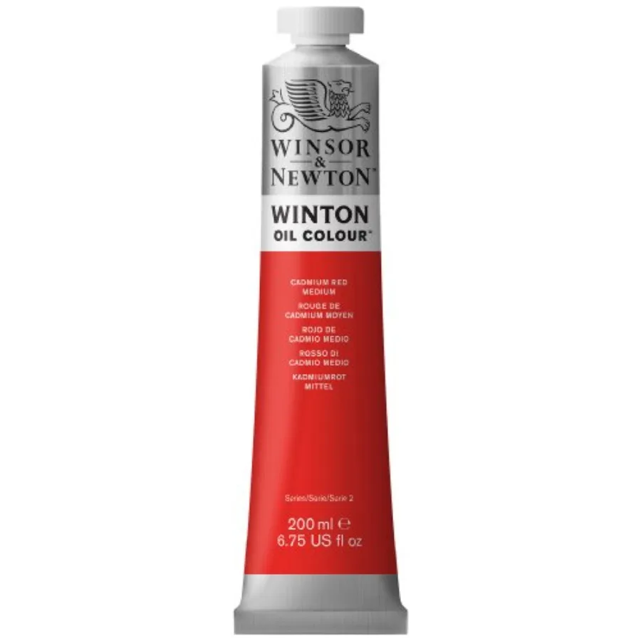 Winton Oil Color, 200ml 6.75-oz Tube, Cadmium Red Medium
Winton Oil Color, 200ml 6.75-oz Tube, Cadmium Red Medium