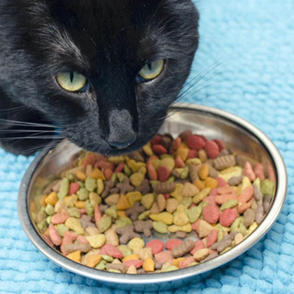 3pcs Stainless Steel Pet Dog Feeding Bowl Non-Slip Sturdy Cat Food Bowl Shallow Wide For Indoor Cats Bite Resistant Reusable
3pcs Stainless Steel Pet Dog Feeding Bowl Non-Slip Sturdy Cat Food Bowl Shallow Wide For Indoor Cats Bite Resistant Reusable