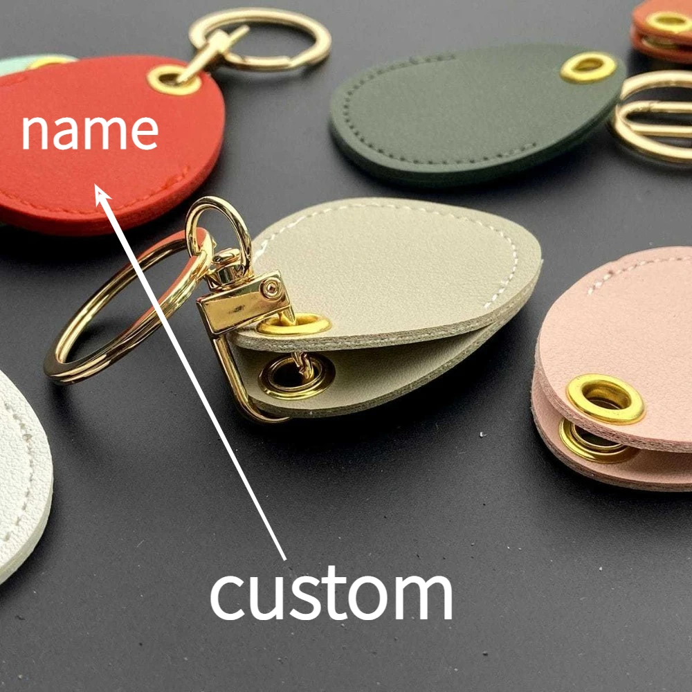 Customized Name Mini Induction Access Control Card Holder Keychain Water Droplet Card Bag Unisex Keyring Leather Key Ring Gift
Customized Name Mini Induction Access Control Card Holder Keychain Water Droplet Card Bag Unisex Keyring Leather Key Ring Gift