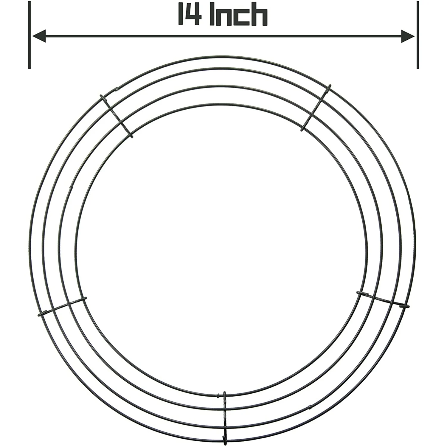 14 Inch Wire Wreath Frame Metal Round Wreath Form Making Rings Green for Christmas Home Decoration DIY Pack of 2
14 Inch Wire Wreath Frame Metal Round Wreath Form Making Rings Green for Christmas Home Decoration DIY Pack of 2