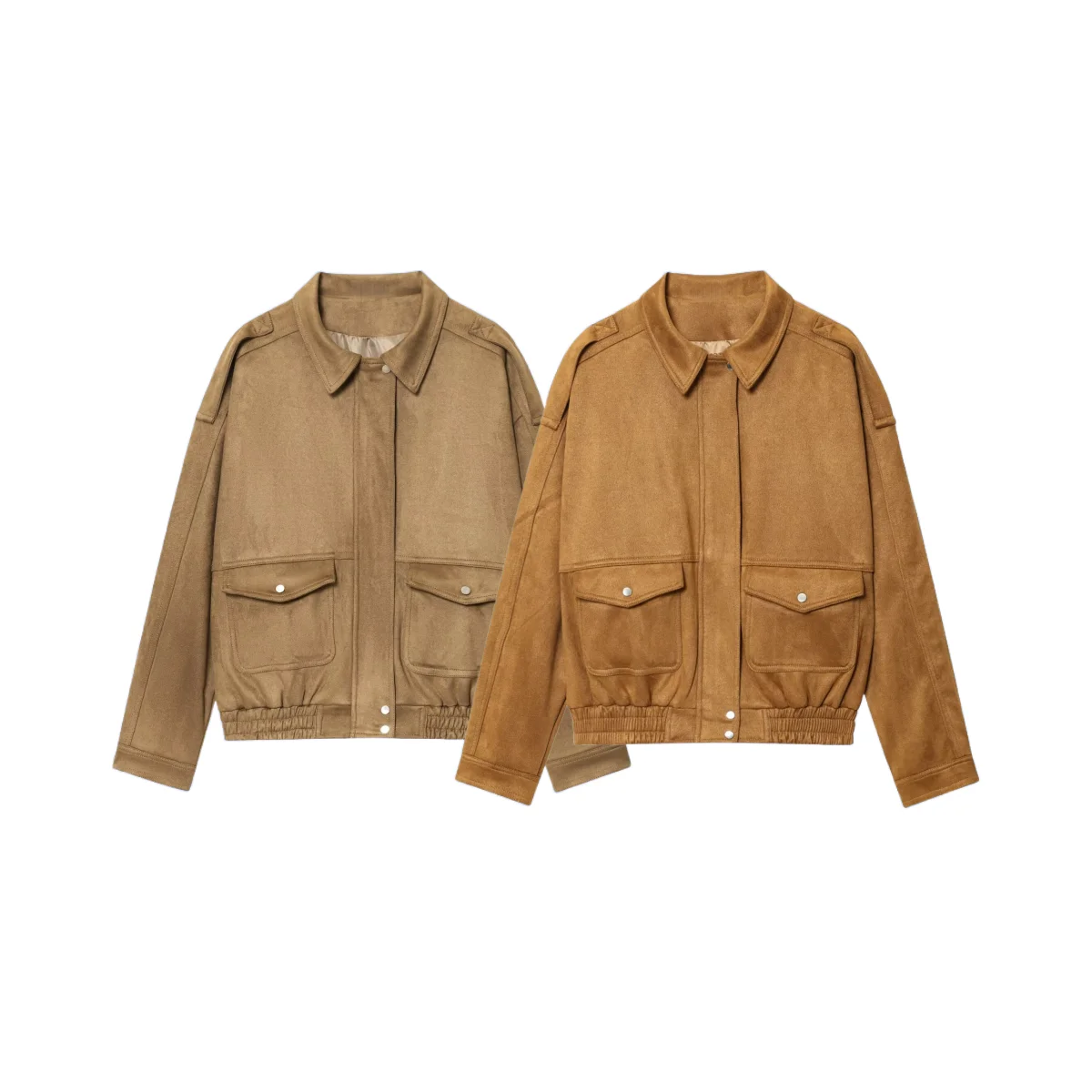 Осенняя новая женская повседневная модная простая свободная универсальная высококачественная тонкая мотоциклетная куртка с лацканами 
Осенняя новая женская повседневная модная простая свободная универсальная высококачественная тонкая мотоциклетная куртка с лацканами