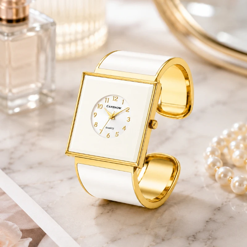 Trendy Open Cuff Women's Bangle Watch Female Numeral Dial Quartz Wristwatch Stylish Ladies Bracelet Jewelry Gift Montre Femme
Trendy Open Cuff Women's Bangle Watch Female Numeral Dial Quartz Wristwatch Stylish Ladies Bracelet Jewelry Gift Montre Femme