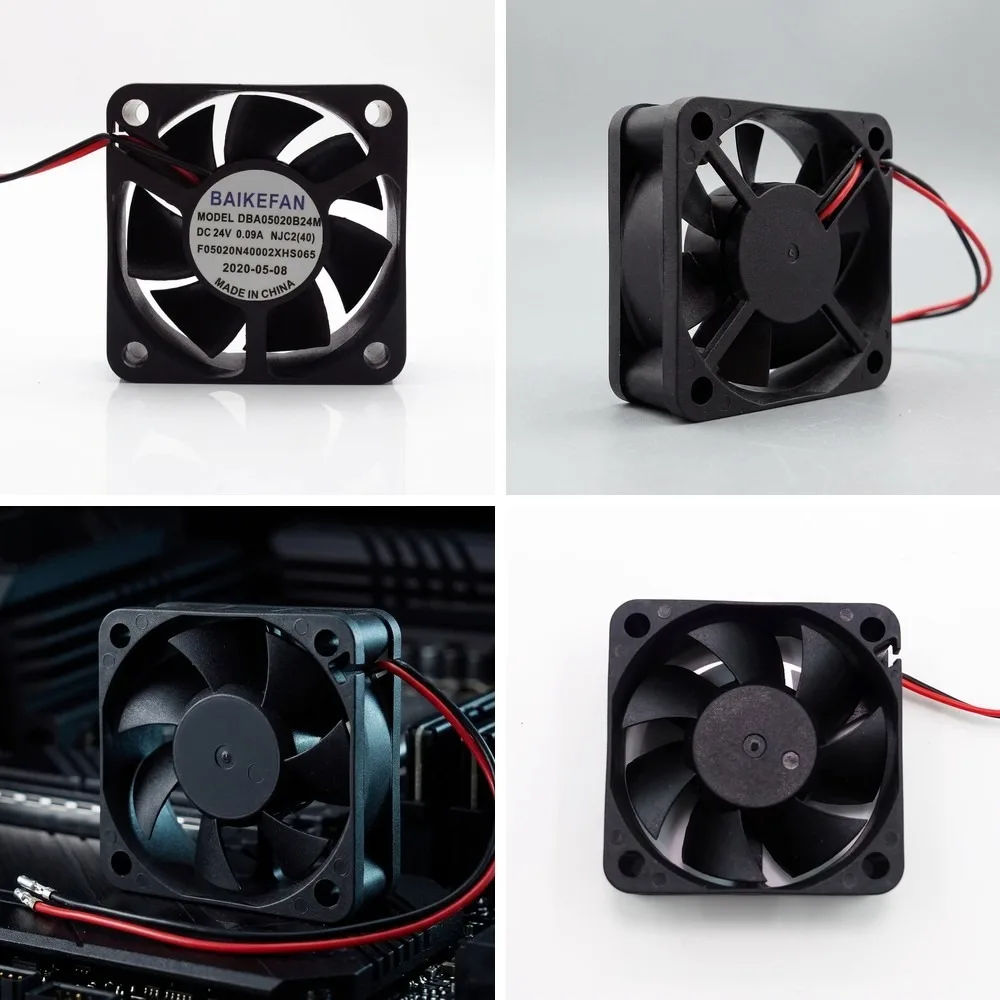 For BAIKEFAN DBA05020B24M 5020 DC24V 0.09A 5CM 2-wire Inverter Cooling Fan
For BAIKEFAN DBA05020B24M 5020 DC24V 0.09A 5CM 2-wire Inverter Cooling Fan