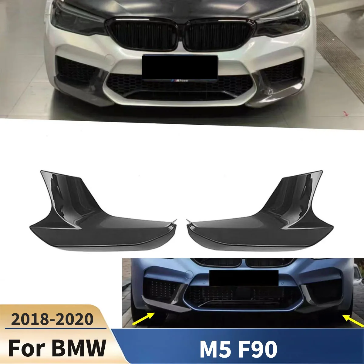 For BMW M5 F90 2018 2019 2020 Front Bumper Splitter Cover Lip Fog Lamp Air Vent Intake Vent Frame Side Wing Knife Accessories
For BMW M5 F90 2018 2019 2020 Front Bumper Splitter Cover Lip Fog Lamp Air Vent Intake Vent Frame Side Wing Knife Accessories