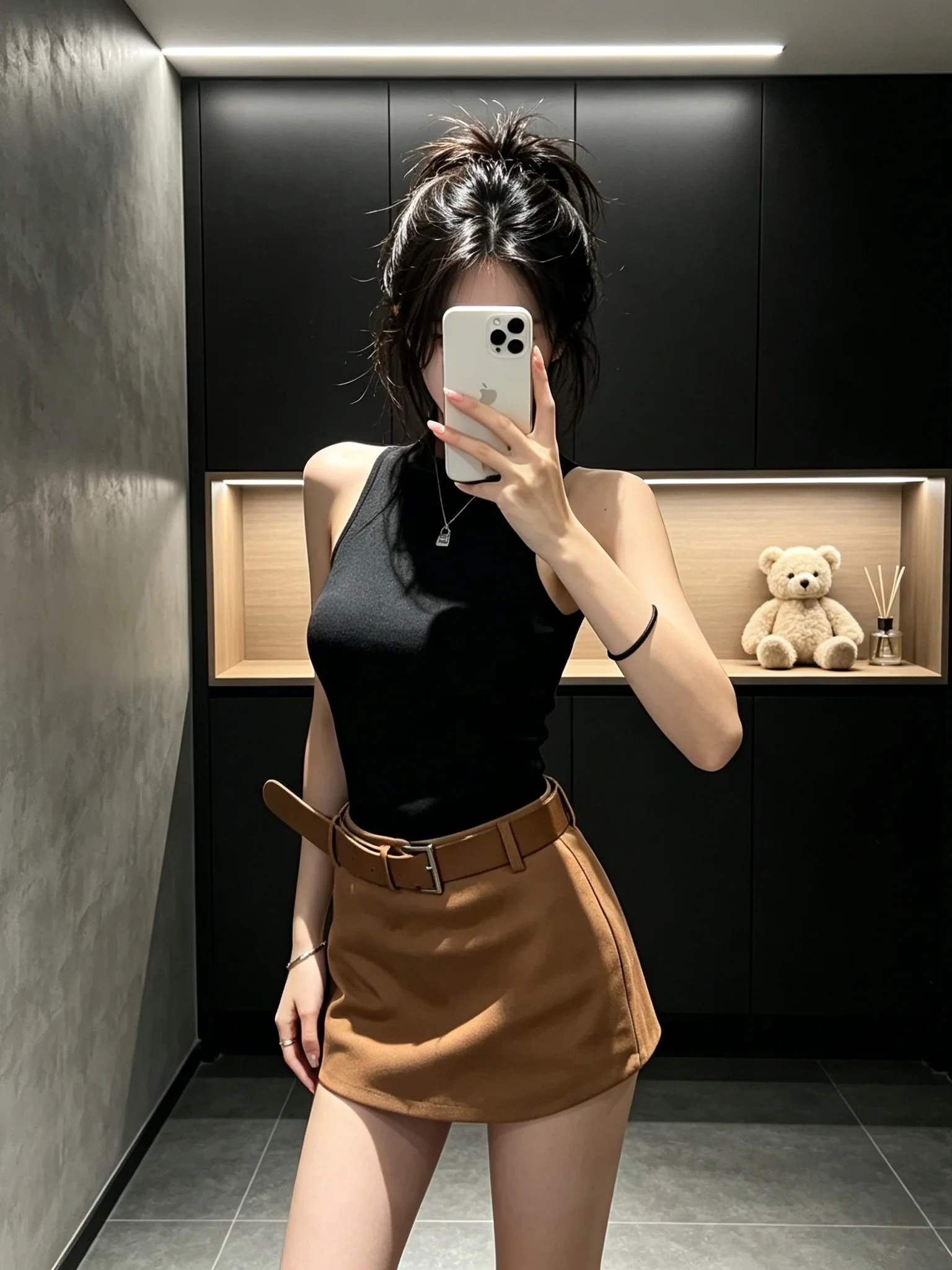 Slim Fit Black Sleeveless Vest Skirt Set Women's Summer Slimming High-End Feeling Trendy Two-Piece Suit Fashionable Maternity...
Slim Fit Black Sleeveless Vest Skirt Set Women's Summer Slimming High-End Feeling Trendy Two-Piece Suit Fashionable Maternity...