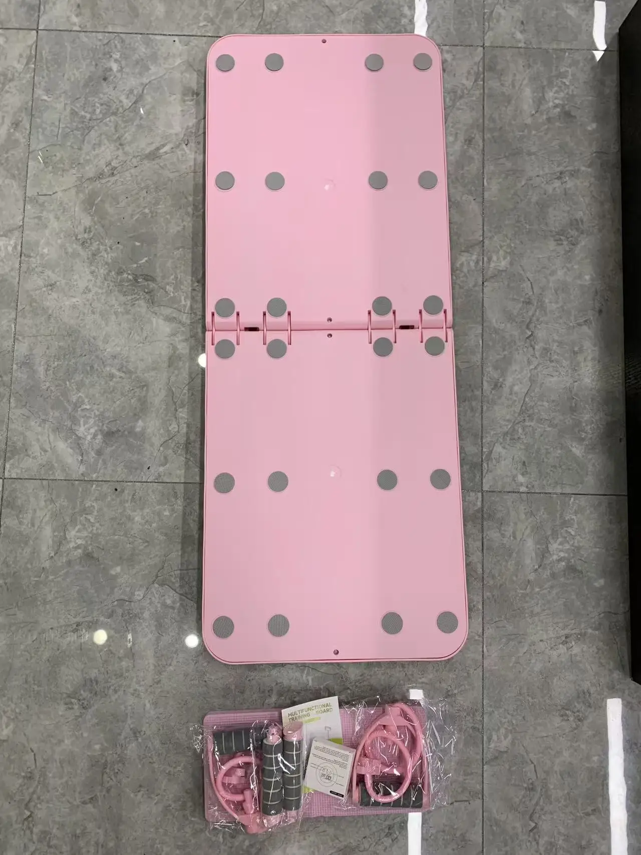 6 in 1 Multi-purpose Foldable Pilates Board Reformer Board Set with Timer Pilates Equipment Ab Exercise Abs Roller for Home
6 in 1 Multi-purpose Foldable Pilates Board Reformer Board Set with Timer Pilates Equipment Ab Exercise Abs Roller for Home