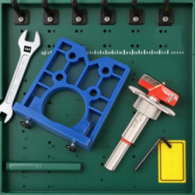 Woodworking Concealed Hinge Template with 35mm Bit Set Lightweight Positioner for Accurate Cabinet Hinge Installation Diy Tools
Woodworking Concealed Hinge Template with 35mm Bit Set Lightweight Positioner for Accurate Cabinet Hinge Installation Diy Tools