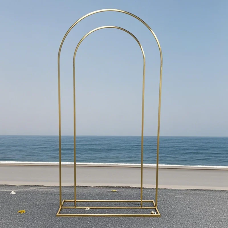 1Pcs Gold-Plated Double Arch Outdoor Wedding Flower Display Rack Door Frame Birthday Party Backdrops Welcome Sign Balloons Stand
1Pcs Gold-Plated Double Arch Outdoor Wedding Flower Display Rack Door Frame Birthday Party Backdrops Welcome Sign Balloons Stand