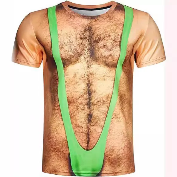 New Summer Men's Loose-fitting T-shirts with 3D Prints for the Street Style. Sexy and Quirky Men's Clothing. oversized
New Summer Men's Loose-fitting T-shirts with 3D Prints for the Street Style. Sexy and Quirky Men's Clothing. oversized