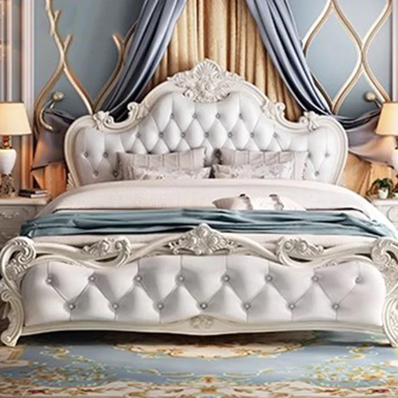 Ergonomic Design Bed Bedroom Double Headboards Modern Queen Bed Luxury Wooden Sleeping Trendy Muebles Chinese Style Furniture
Ergonomic Design Bed Bedroom Double Headboards Modern Queen Bed Luxury Wooden Sleeping Trendy Muebles Chinese Style Furniture