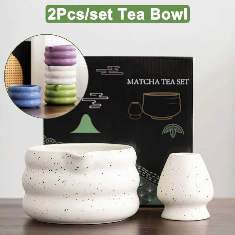2 Pieces Japanese Ceramic Matcha Bowl Tea Bowl with Pouring Spout for Office Table Tea Set Traditional Tea-making Tools Gifts
2 Pieces Japanese Ceramic Matcha Bowl Tea Bowl with Pouring Spout for Office Table Tea Set Traditional Tea-making Tools Gifts