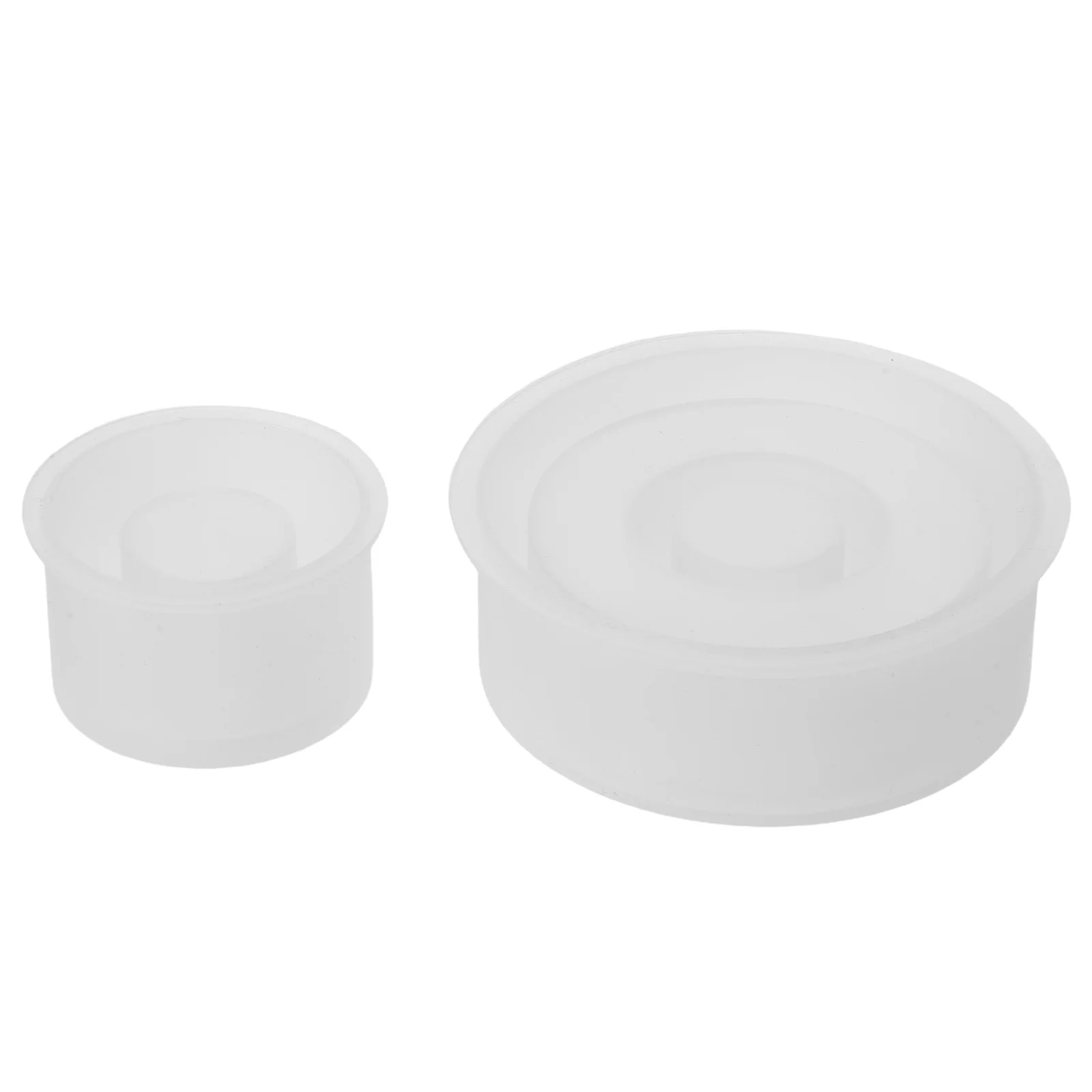 2Pcs Crystal Resin Mold Silicone Mould Round Holder Mold DIY Epoxy Wax Tealight Craft Supplies Pillar Stand 
2Pcs Crystal Resin Mold Silicone Mould Round Holder Mold DIY Epoxy Wax Tealight Craft Supplies Pillar Stand