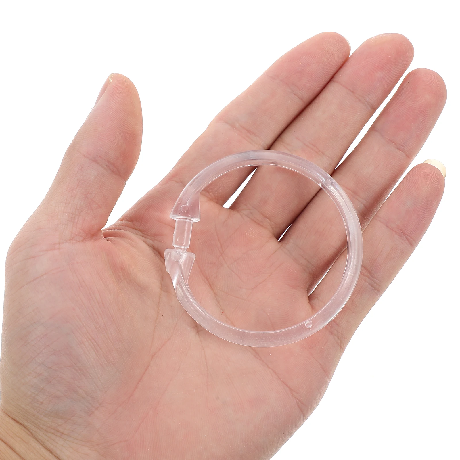 12Pcs Shower Curtain Hooks Plastic Round Rings Bathroom Curtain Accessories Inner Diameter 50mm Sturdy Sliding Hooks
12Pcs Shower Curtain Hooks Plastic Round Rings Bathroom Curtain Accessories Inner Diameter 50mm Sturdy Sliding Hooks