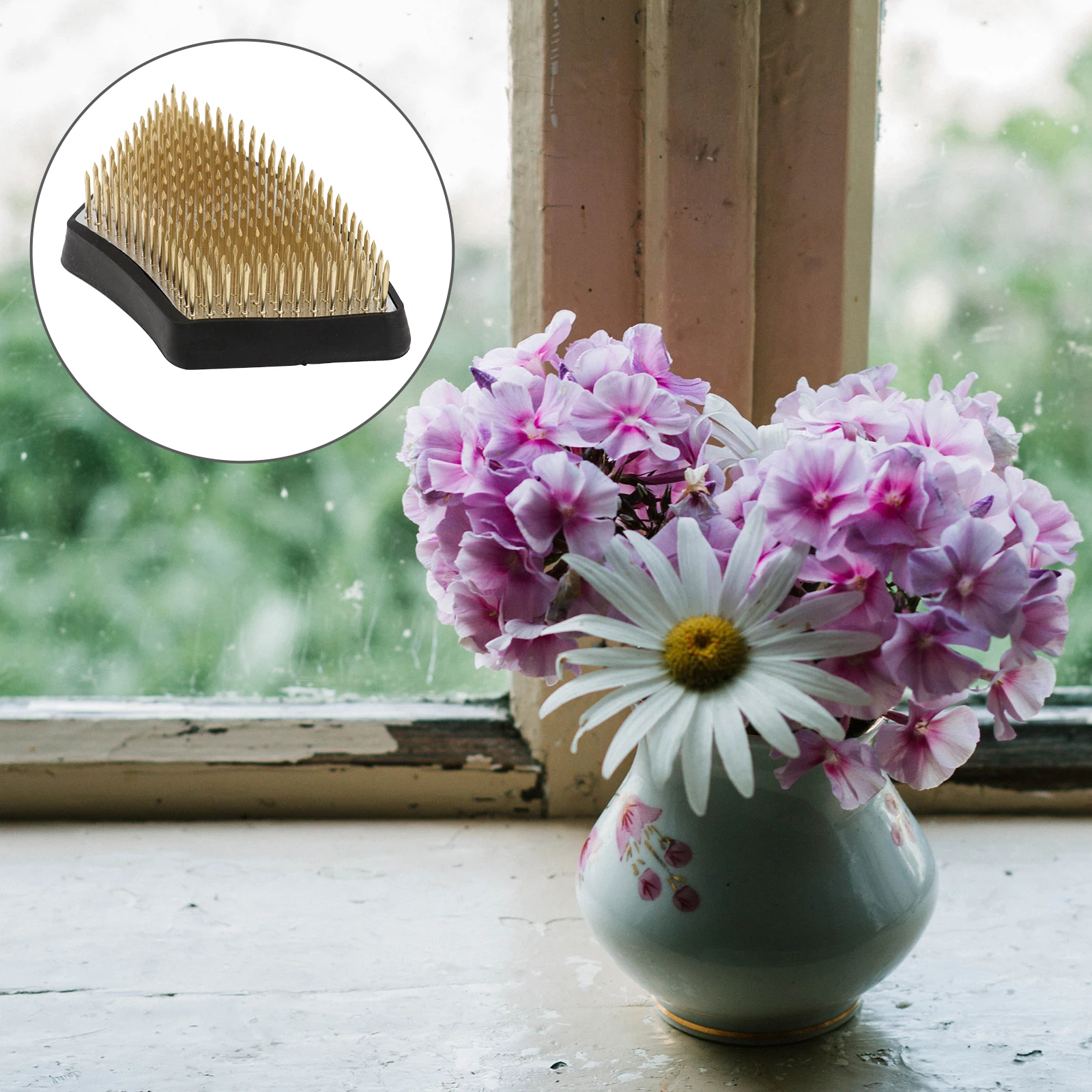Copper Needle Base for Flower Arrangement Holder Dense Design Prolong Flowers Life Easy Use Japanese StyleFlower Fixing St
Copper Needle Base for Flower Arrangement Holder Dense Design Prolong Flowers Life Easy Use Japanese StyleFlower Fixing St