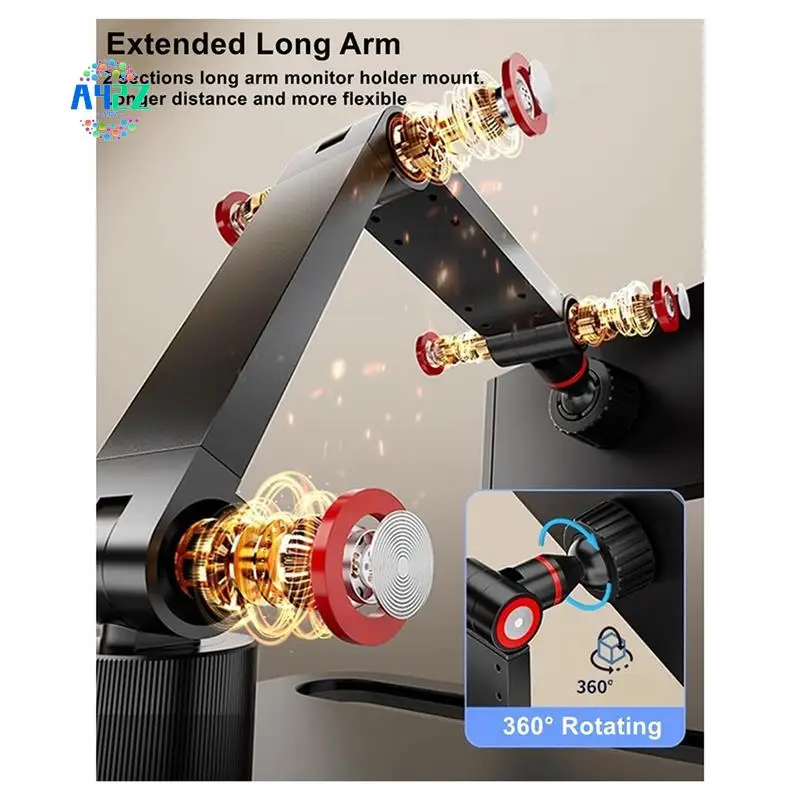 A42Z-Portable Monitor Holder Tablet Stand Adjustable Portable Monitor Desktop Clamp Stand
A42Z-Portable Monitor Holder Tablet Stand Adjustable Portable Monitor Desktop Clamp Stand