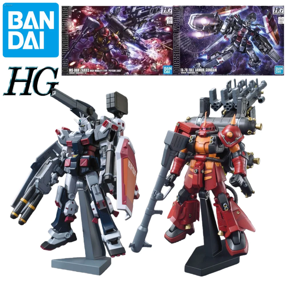 Bandai HGGT 1/144 Model Kit Fully Armor Gundam/Psycho Zaku (Gundam Thunderbolt Ver.) Assembled Anime Action Mech Product Figure
Bandai HGGT 1/144 Model Kit Fully Armor Gundam/Psycho Zaku (Gundam Thunderbolt Ver.) Assembled Anime Action Mech Product Figure