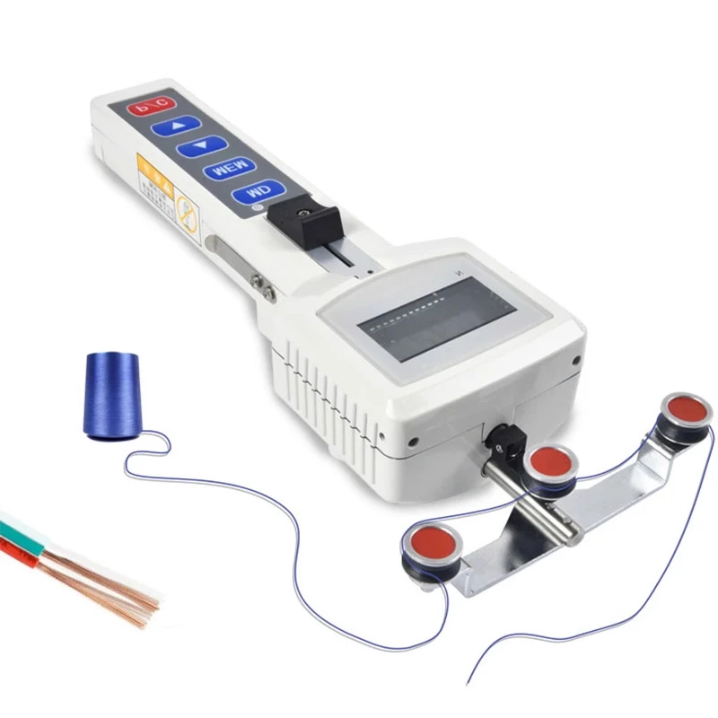 Handheld digital tensiometer wire electrotextile chemical fiber metal wire carbon fiber tension test instrument
Handheld digital tensiometer wire electrotextile chemical fiber metal wire carbon fiber tension test instrument