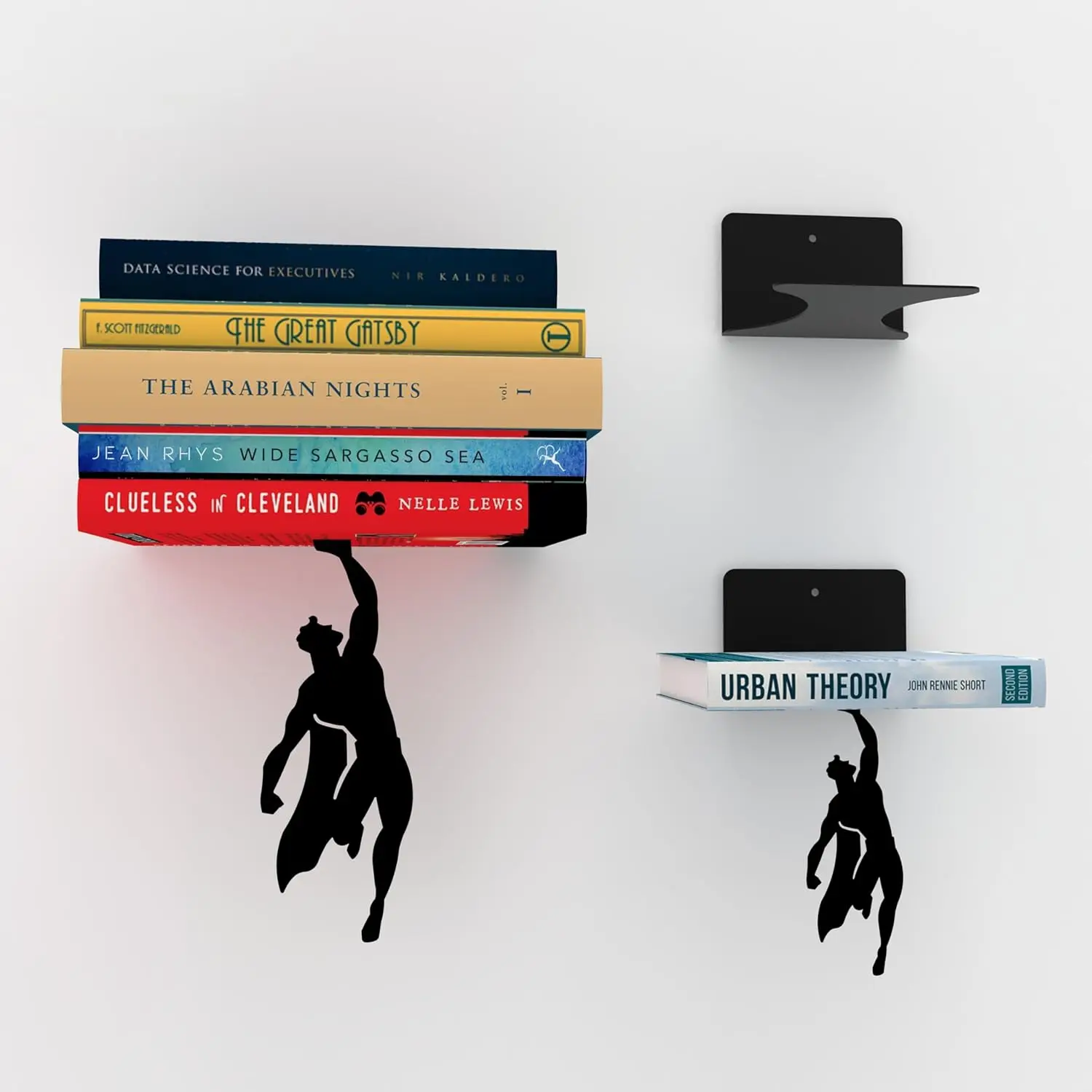 Floating Bookshelf for Kids - Superhero Wall Decor - Invisible Metal Shelf for Book Lovers, Unique Gift
Floating Bookshelf for Kids - Superhero Wall Decor - Invisible Metal Shelf for Book Lovers, Unique Gift