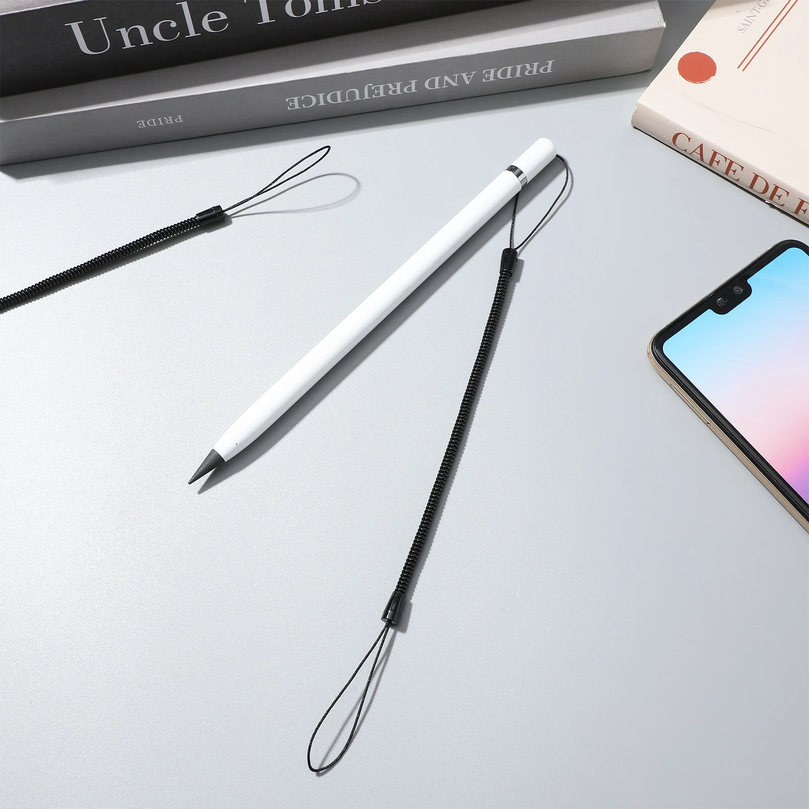 Anti-lost Spring Rope Elastic Pen Lanyard Stylus Tether Retractable Cord Plastic Holder For Office Home Use Pen Accessories
Anti-lost Spring Rope Elastic Pen Lanyard Stylus Tether Retractable Cord Plastic Holder For Office Home Use Pen Accessories