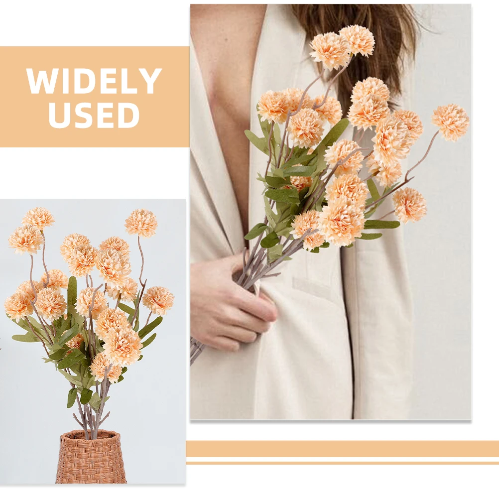 5 Pcs Artificial Flower Wedding Flowers Faux Dandelion Decorations Fake Decorative Silk
5 Pcs Artificial Flower Wedding Flowers Faux Dandelion Decorations Fake Decorative Silk