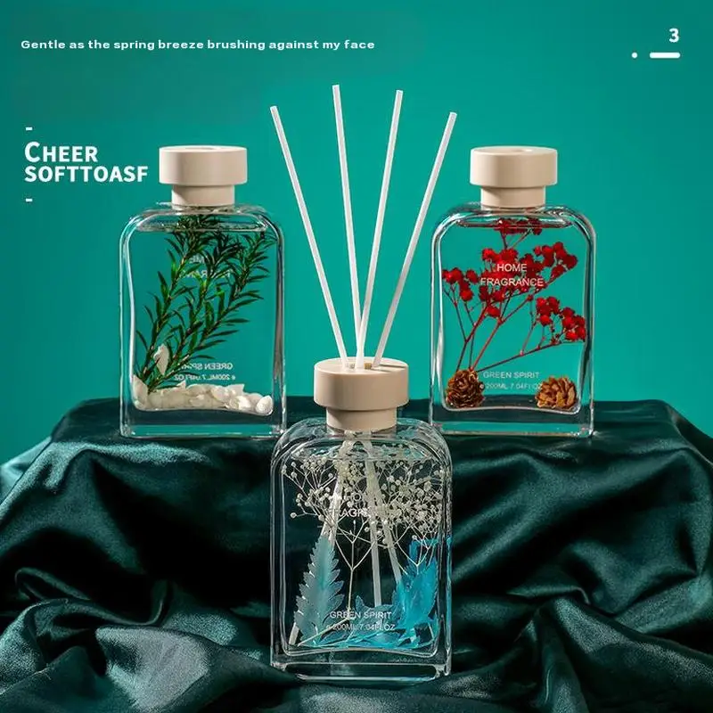 Matarile Plant essential oil aromatherapy transparent water flower mood fragrance diffuser set bathroom air freshener
Matarile Plant essential oil aromatherapy transparent water flower mood fragrance diffuser set bathroom air freshener