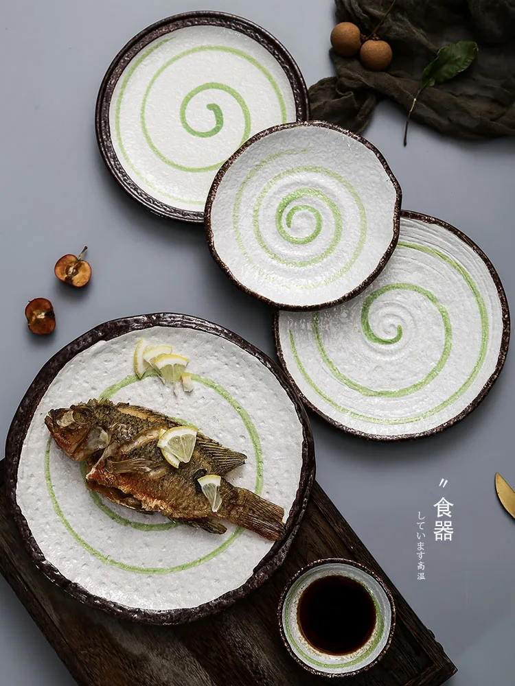 Ceramic Household Dinner Plate Creative Cutlery Set Plate Dish Western Cuisine Plate Disc
Ceramic Household Dinner Plate Creative Cutlery Set Plate Dish Western Cuisine Plate Disc