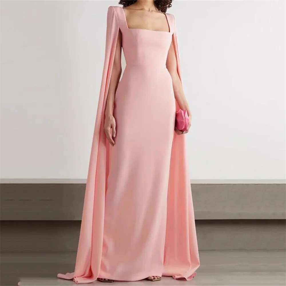 LUNAFLEYA Simple Square Neck Half Sleeve Formal Mermaid Long Evening Dress For Woman Floor Length Fashion Classy Prom Gown
LUNAFLEYA Simple Square Neck Half Sleeve Formal Mermaid Long Evening Dress For Woman Floor Length Fashion Classy Prom Gown