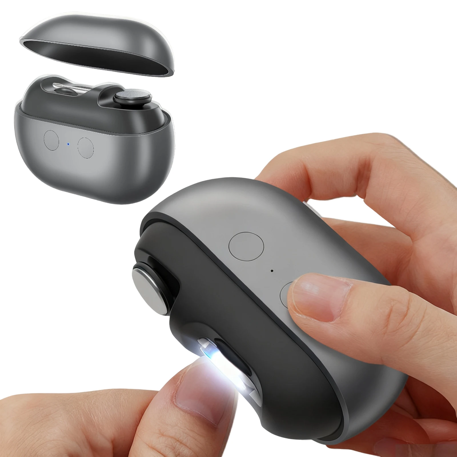 Automatic Fingernail Cutter Type-C Charging Electric Manicure Nail Trimmer Safety Nail Clipper for Children Adult Senior
Automatic Fingernail Cutter Type-C Charging Electric Manicure Nail Trimmer Safety Nail Clipper for Children Adult Senior