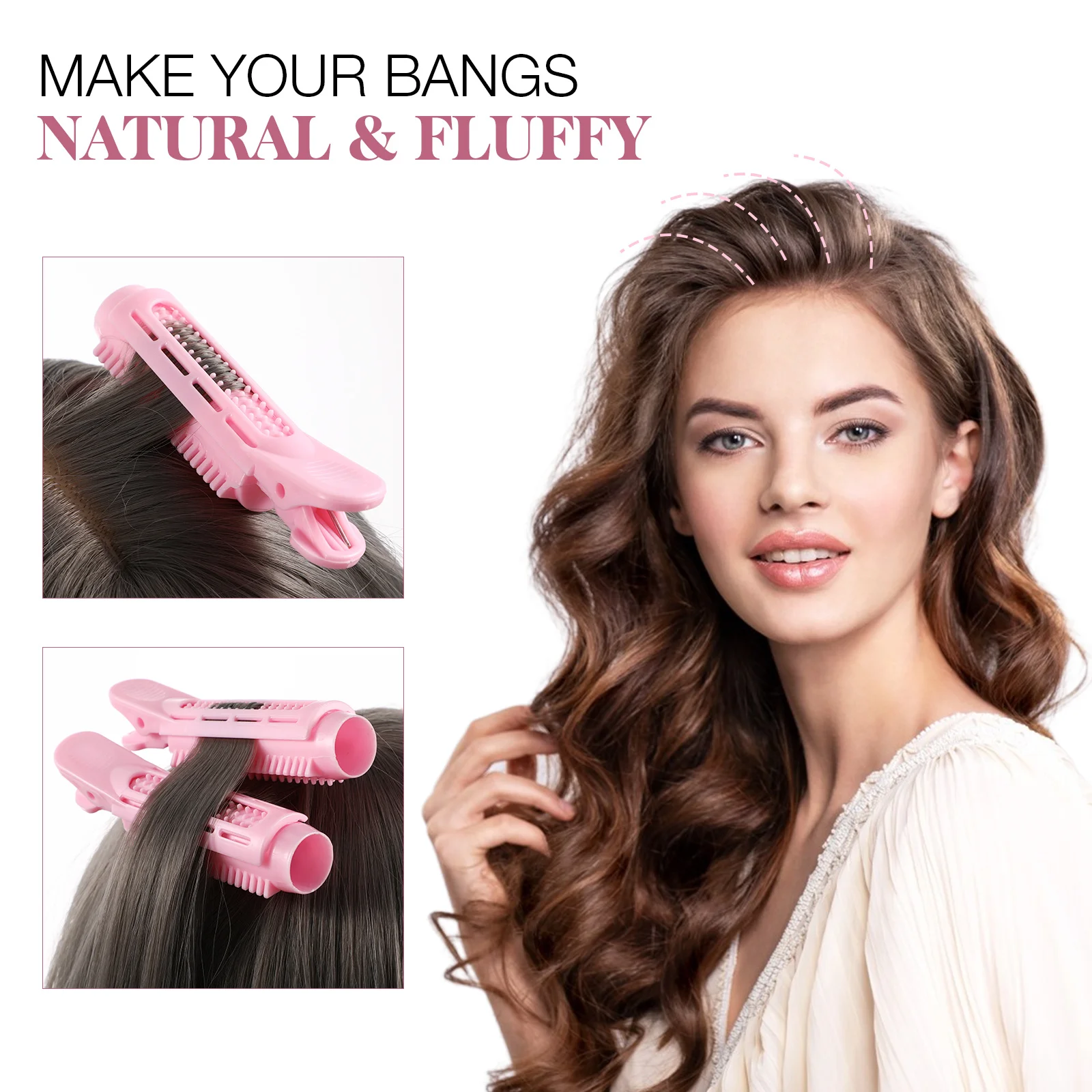 10pcs Bangs Rollers Clips For Hair Volume Styling Tools Roller Jaw Clamps Diy Hair Curler Accessories Root Clips
10pcs Bangs Rollers Clips For Hair Volume Styling Tools Roller Jaw Clamps Diy Hair Curler Accessories Root Clips