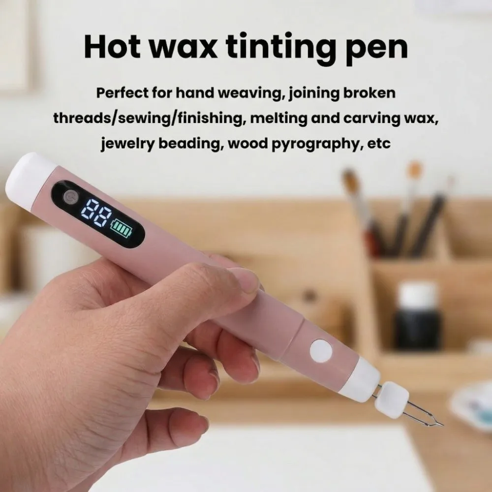 Portable Cordless Wireless Cautery Pen 560-600 Celsius Fast Heating Hot Line Pen USB Powered USB Soldering Iron Kit Rope Carving
Portable Cordless Wireless Cautery Pen 560-600 Celsius Fast Heating Hot Line Pen USB Powered USB Soldering Iron Kit Rope Carving