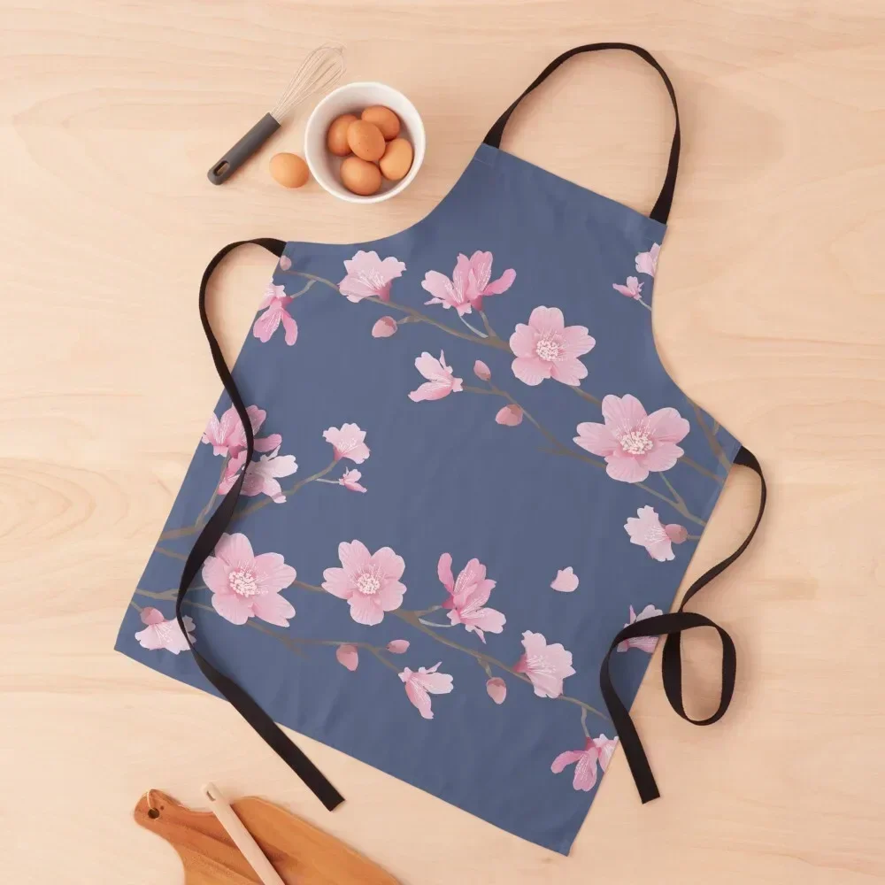 Cherry Blossom flower plant - Denim blue Apron All For Kitchen And Home christmas decoration Kitchen Tools Accessories Apron
Cherry Blossom flower plant - Denim blue Apron All For Kitchen And Home christmas decoration Kitchen Tools Accessories Apron