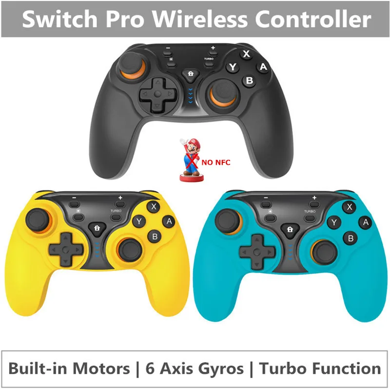 Беспроводной контроллер для Nintendo Switch Pro, геймпад 6-Aixs Gyros, Bluetooth-геймпад для Switch Lite, аксессуары для игровой консоли OLED
Беспроводной контроллер для Nintendo Switch Pro, геймпад 6-Aixs Gyros, Bluetooth-геймпад для Switch Lite, аксессуары для игровой консоли OLED