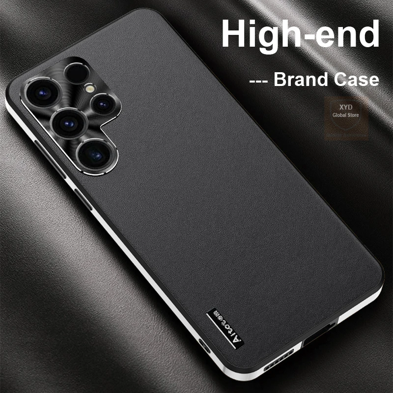 High end For Samsung Galaxy S24 Ultra Case Matte Leather Brand Phone Case For Samsung Galaxy S24 Ultra Plus Cover Airbag Shell
High end For Samsung Galaxy S24 Ultra Case Matte Leather Brand Phone Case For Samsung Galaxy S24 Ultra Plus Cover Airbag Shell