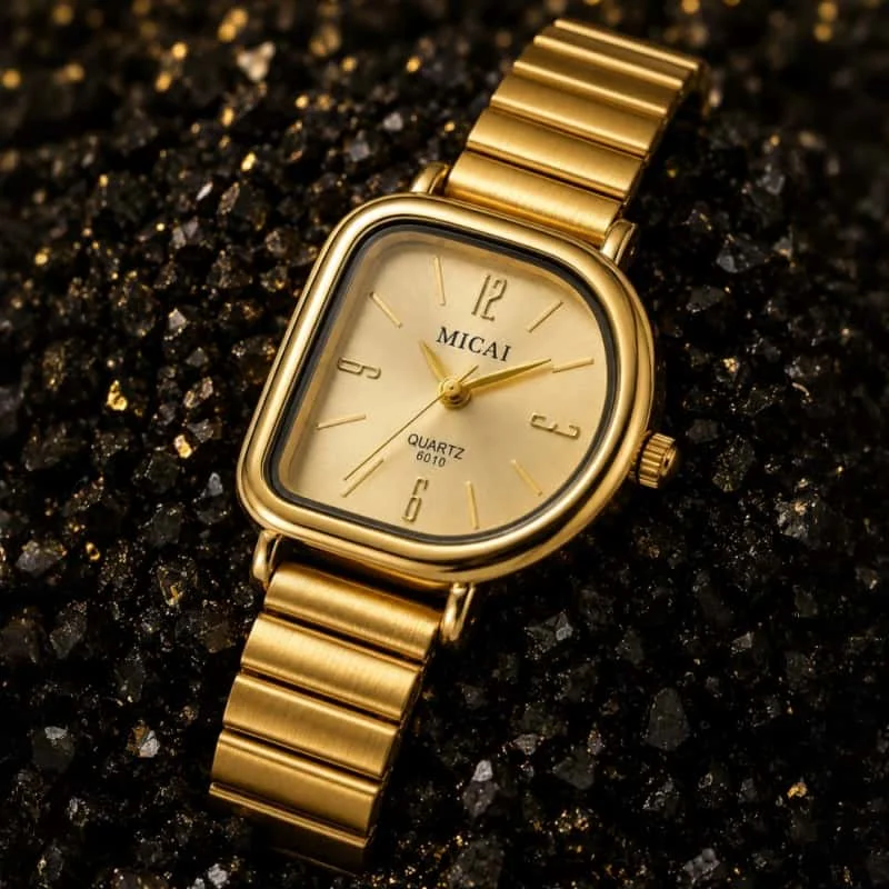 Retro Square Women's Watch Luxury Thin Gold Stainless Steel Bracelet Ladies Wristwatch Fashion Elegant Quartz Clock Reloj Mujer
Retro Square Women's Watch Luxury Thin Gold Stainless Steel Bracelet Ladies Wristwatch Fashion Elegant Quartz Clock Reloj Mujer
