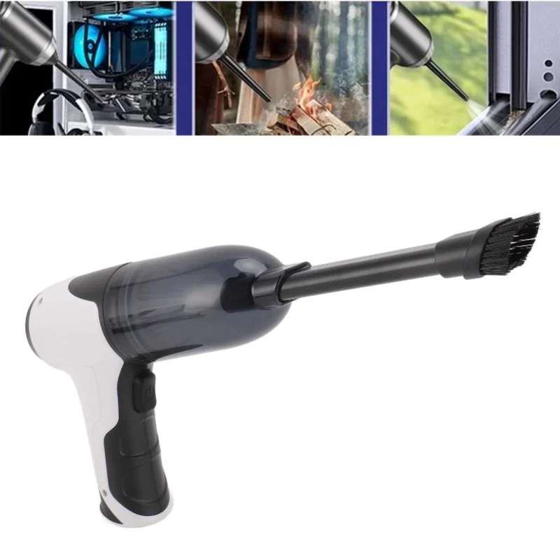 Handheld Vacuum Cleaner 9500Pa Strong Suction 100W Power Blow Function Cordless Cleaner With 6 Heads For Car Keyboard
Handheld Vacuum Cleaner 9500Pa Strong Suction 100W Power Blow Function Cordless Cleaner With 6 Heads For Car Keyboard