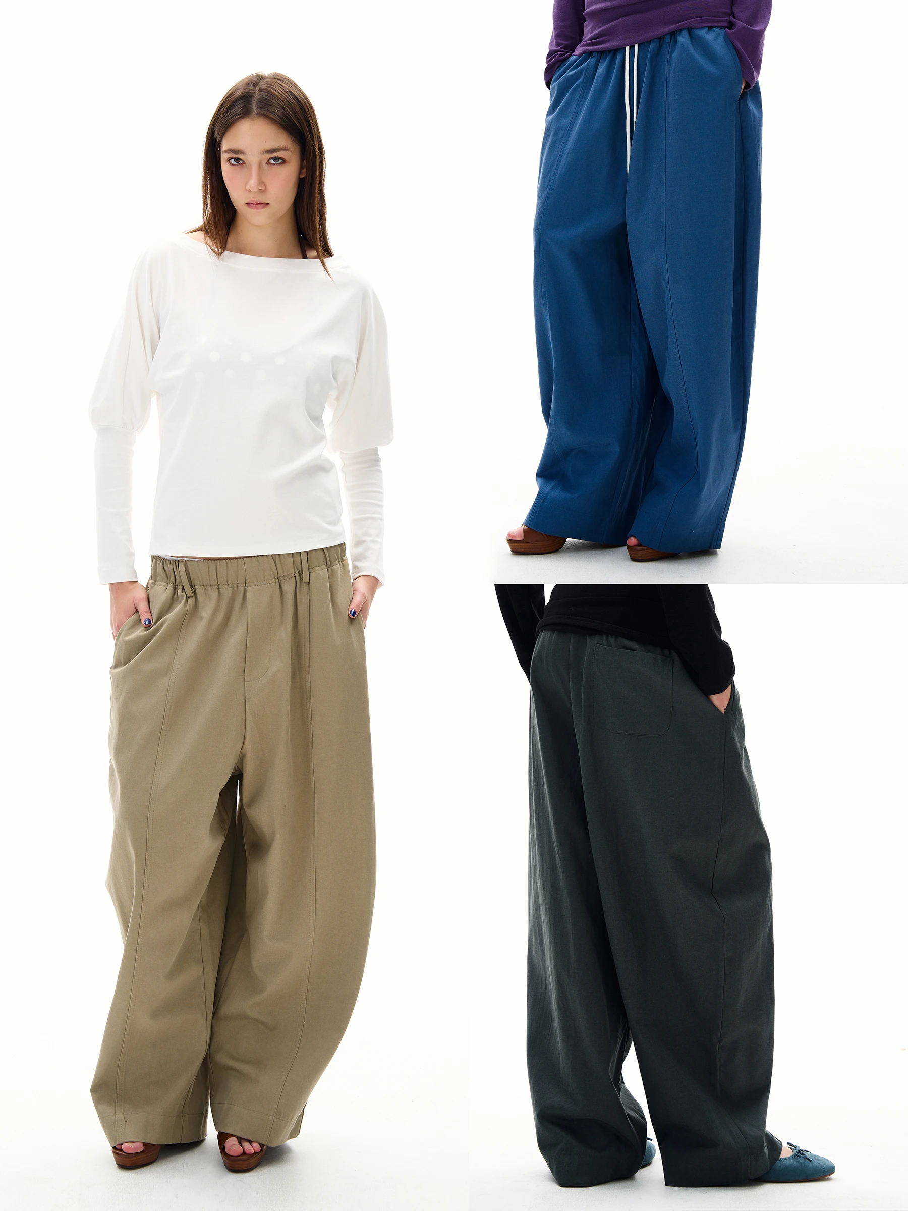 WLNEXT American Style Loose Wide Leg Pants Men's High-End Casual Streetwear Vintage Loose Balloon Pants Cotton Blend
WLNEXT American Style Loose Wide Leg Pants Men's High-End Casual Streetwear Vintage Loose Balloon Pants Cotton Blend