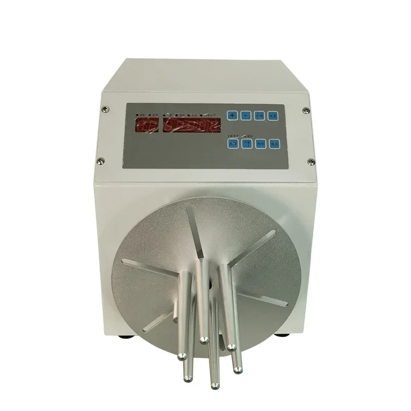 Semi-automatic winding machine, power cord network cable winding 8-character round wire binding machine
Semi-automatic winding machine, power cord network cable winding 8-character round wire binding machine