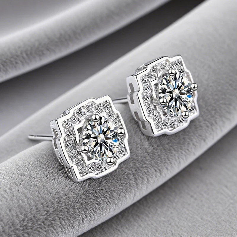 100% Pass Diamond Tester Pen Moissanite Stud Earrings 925 Sterling Silver For Women 2 GRA Certificates Moissanite Aiternity
100% Pass Diamond Tester Pen Moissanite Stud Earrings 925 Sterling Silver For Women 2 GRA Certificates Moissanite Aiternity