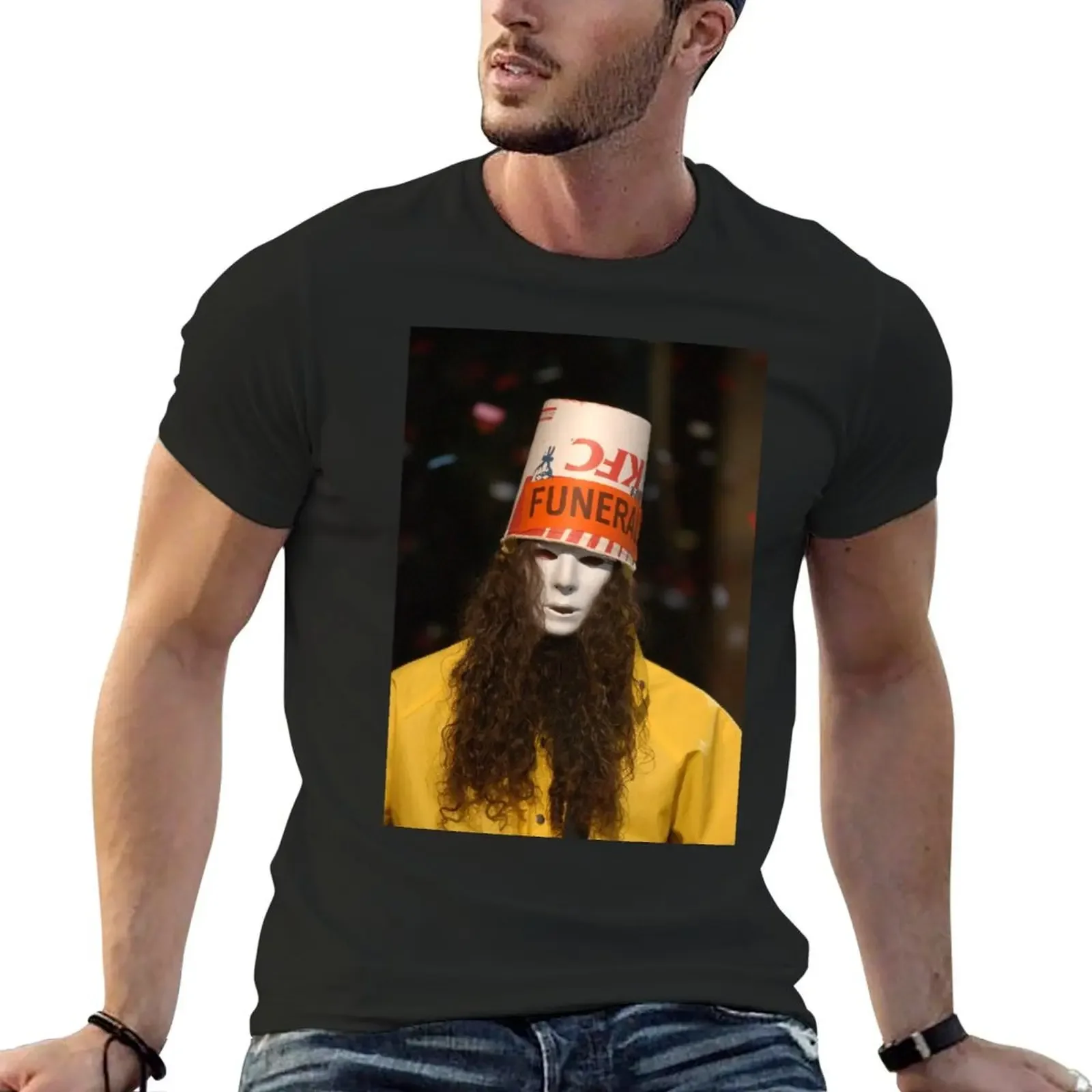 Buckethead #2 T-Shirt baggy shirts Funny t-shirt blue archive compression shirt men
Buckethead #2 T-Shirt baggy shirts Funny t-shirt blue archive compression shirt men