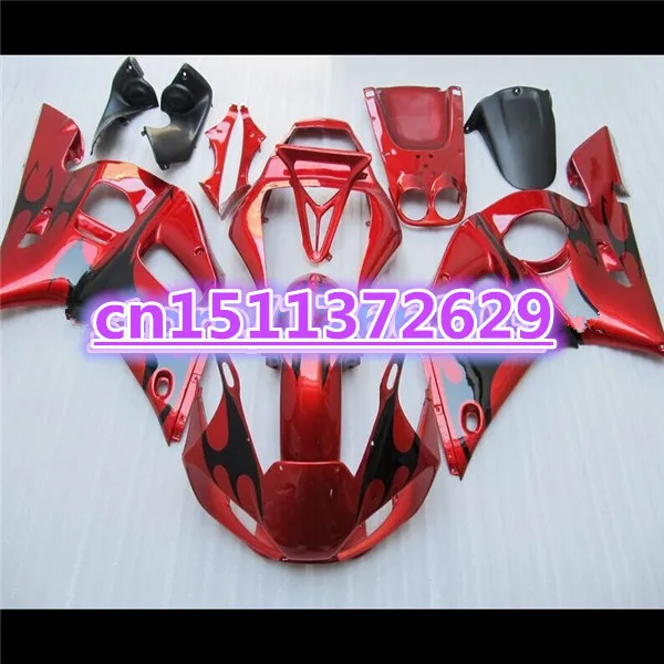100% новый комплект обтекателей для (Dor) YZFR6 98-02 YZF R6 98 99 00 01 02 черный пламя красный YZF600 R6 1998 99 00 01 2002 Детали обтекателя ABS 
100% новый комплект обтекателей для (Dor) YZFR6 98-02 YZF R6 98 99 00 01 02 черный пламя красный YZF600 R6 1998 99 00 01 2002 Детали обтекателя ABS