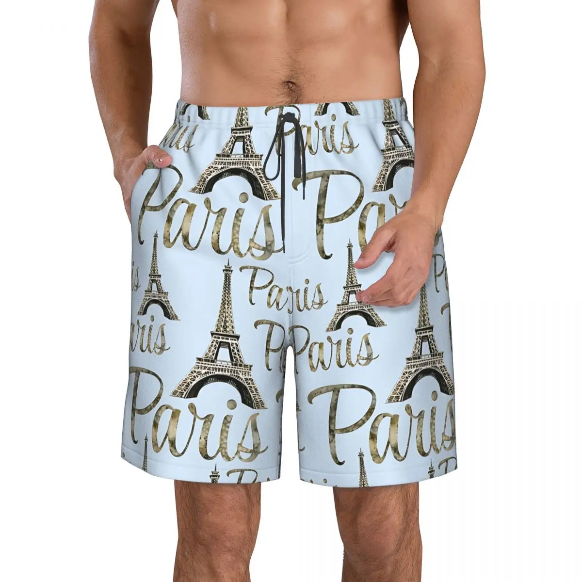 Новые летние пляжные шорты I Love Paris, шорты для мужчин, крутые гавайские плавки
Новые летние пляжные шорты I Love Paris, шорты для мужчин, крутые гавайские плавки