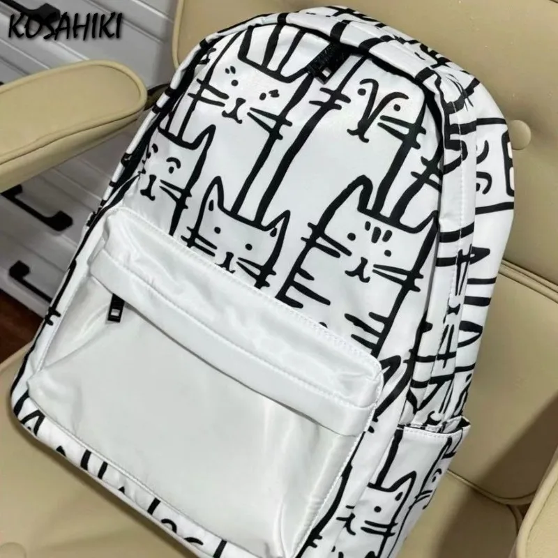 Cartoon Harajuku Personality Backpack High-capacity Y2k Aesthetic College Students Backpacks Japanese Printing Schoolbags Trendy
Cartoon Harajuku Personality Backpack High-capacity Y2k Aesthetic College Students Backpacks Japanese Printing Schoolbags Trendy
