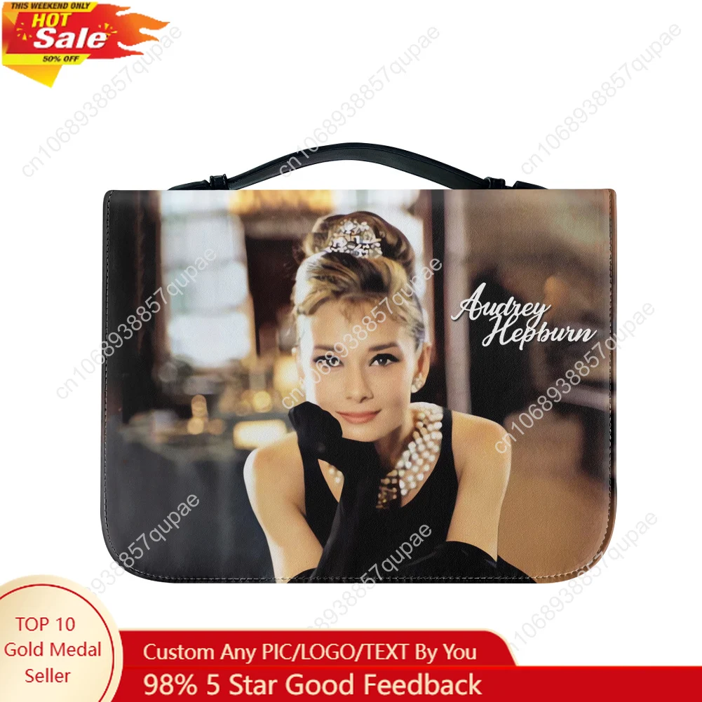 Audrey Hepburn Movie Star Bible Bags Christian Gifts Personalized Cover Bible Pack Waterproof Leather Bag Pockets Package Case
Audrey Hepburn Movie Star Bible Bags Christian Gifts Personalized Cover Bible Pack Waterproof Leather Bag Pockets Package Case