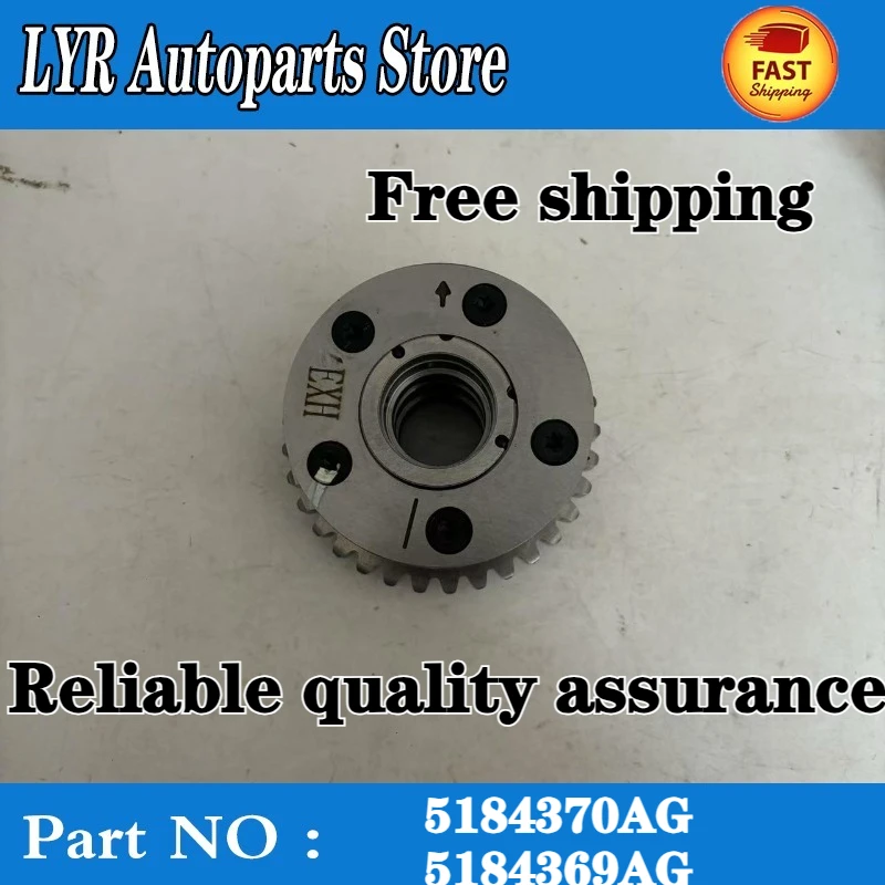 1PCS Intake or exhaust VVT Timing Gears Camshaft Phase Adjuster Sprockets For Chrysler Jeep 5184370AI 5184369AH 5184369AF
1PCS Intake or exhaust VVT Timing Gears Camshaft Phase Adjuster Sprockets For Chrysler Jeep 5184370AI 5184369AH 5184369AF