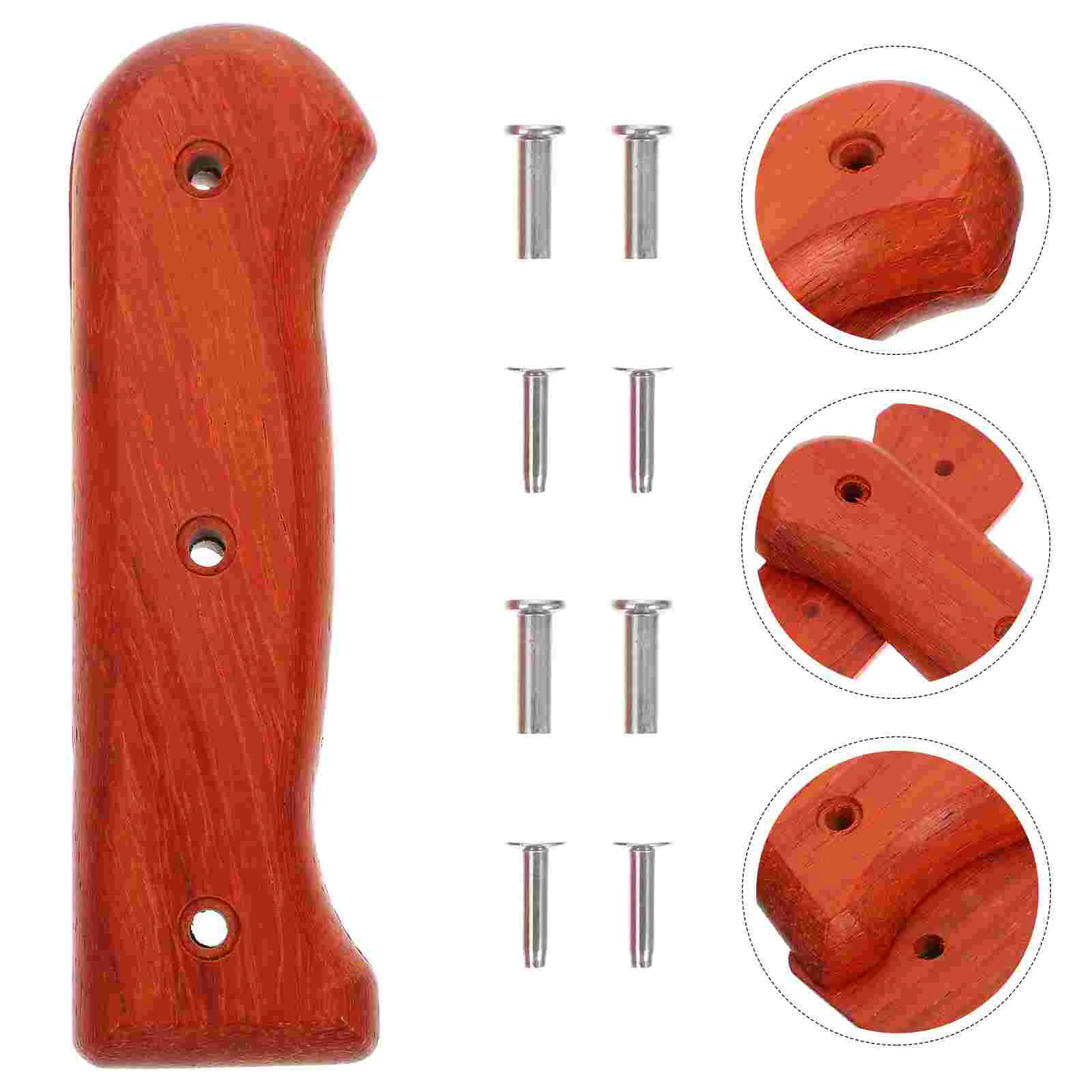 Kitchen Knife Handle Tools Replacement Wood Grip for Component Knifes Replaceable Wooden Accessory
Kitchen Knife Handle Tools Replacement Wood Grip for Component Knifes Replaceable Wooden Accessory