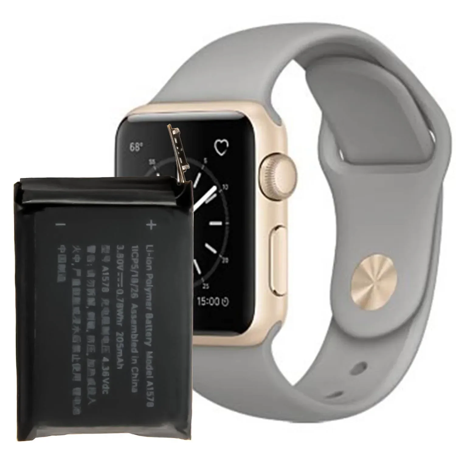 A1578 Replacement Watch Battery For Iphone Apple Watch Series 1 38mm A1802 High Quality New Lithium Watch Batteries
A1578 Replacement Watch Battery For Iphone Apple Watch Series 1 38mm A1802 High Quality New Lithium Watch Batteries