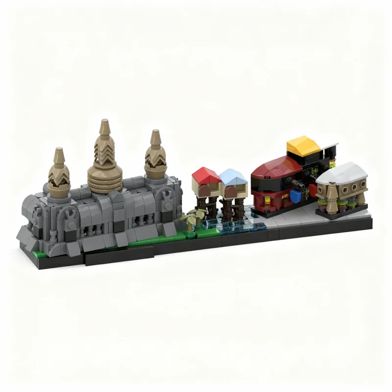 388pcs MOC Angkor Wat Siem Reap Architecture Diorama Skylines Model Building Blocks Toys Christmas Gifts Education Creative
388pcs MOC Angkor Wat Siem Reap Architecture Diorama Skylines Model Building Blocks Toys Christmas Gifts Education Creative