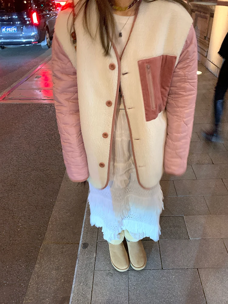 Women's Double-Sided Wear Cotton Jaet Winter 2024 New Design Small Cotton Clothes ort Outerwear Korean Sle
Women's Double-Sided Wear Cotton Jaet Winter 2024 New Design Small Cotton Clothes ort Outerwear Korean Sle