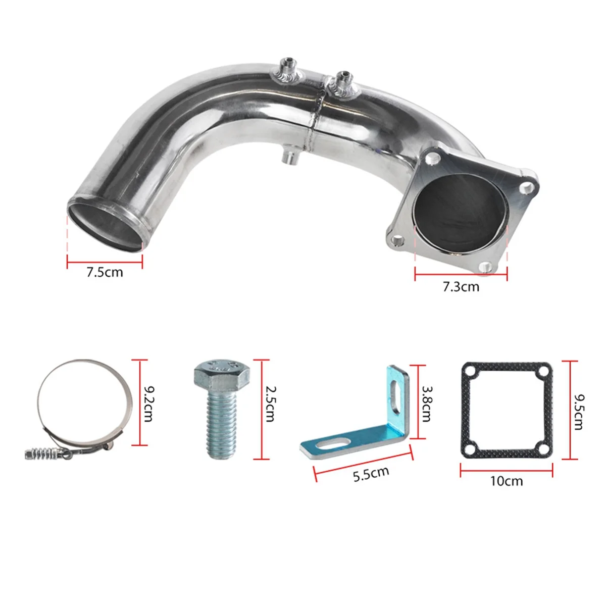 Car Modification 3 Inch Exhaust Pipe Kit Intake Pipe Kit for Dodge 5.9L 1994-1998 Blue
Car Modification 3 Inch Exhaust Pipe Kit Intake Pipe Kit for Dodge 5.9L 1994-1998 Blue