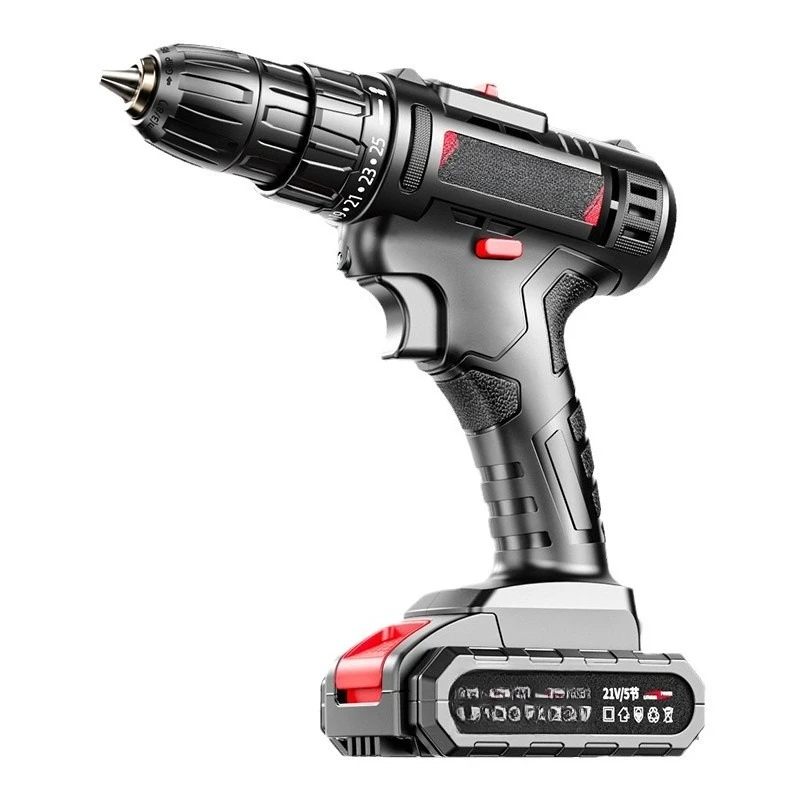 Hand Drill Impact Drill Household Lithium Battery Multifunctional Rechargeable Electric Screwdriver
Hand Drill Impact Drill Household Lithium Battery Multifunctional Rechargeable Electric Screwdriver